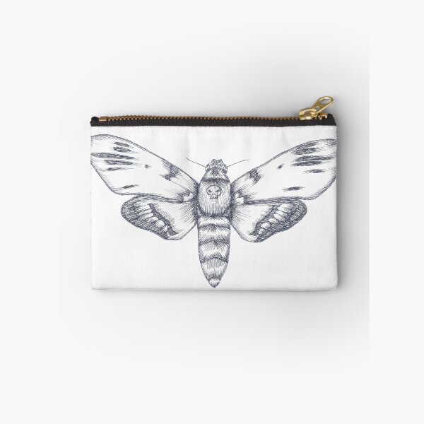 Item preview, Death Head Moth Ink Illustration designed and sold by Nocturnal Ink Studio.