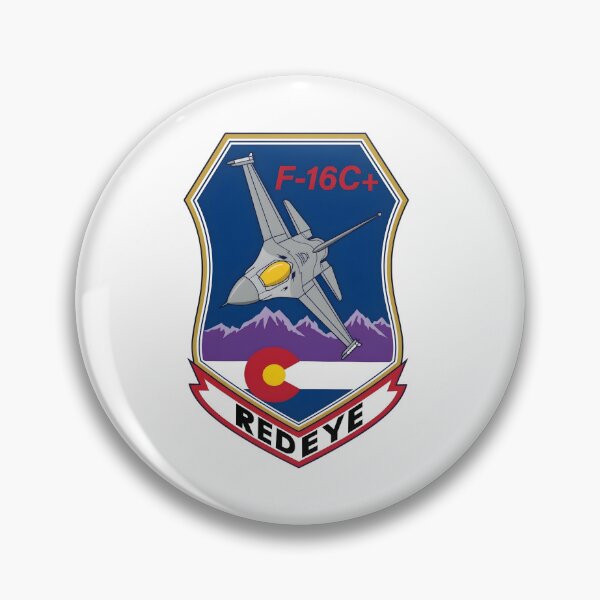 Item preview, Colorado Air National Guard F-16C+ "Redeye" Patch designed and sold by CharlieDesings.