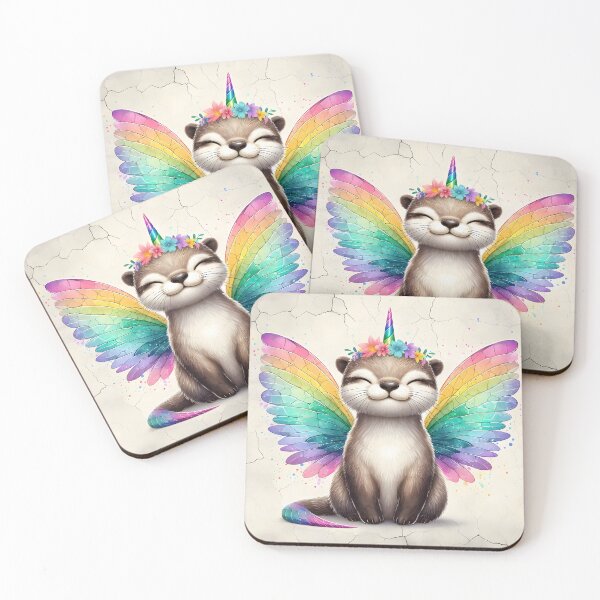 Item preview, Unicorn Otter, Ai Generated Art designed and sold by ACC .