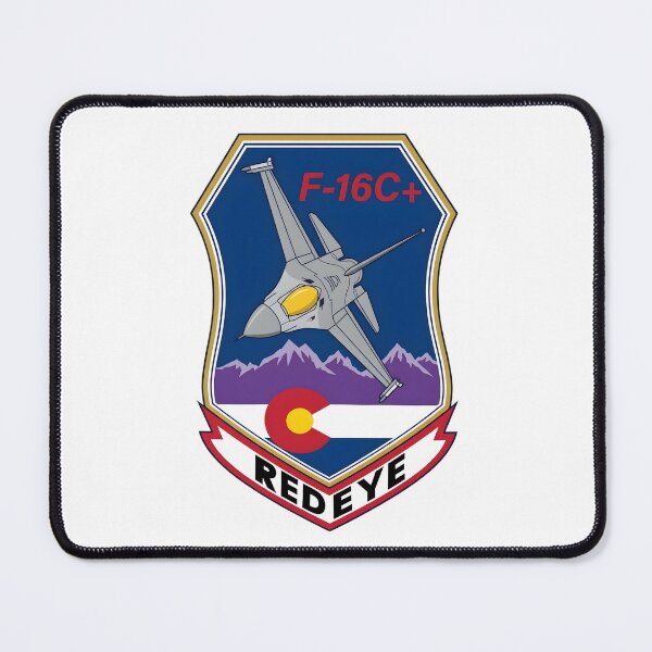Item preview, Colorado Air National Guard F-16C+ "Redeye" Patch designed and sold by CharlieDesings.