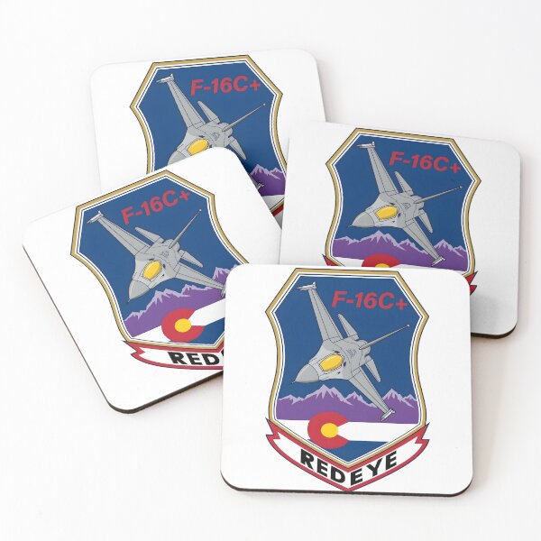 Item preview, Colorado Air National Guard F-16C+ "Redeye" Patch designed and sold by CharlieDesings.