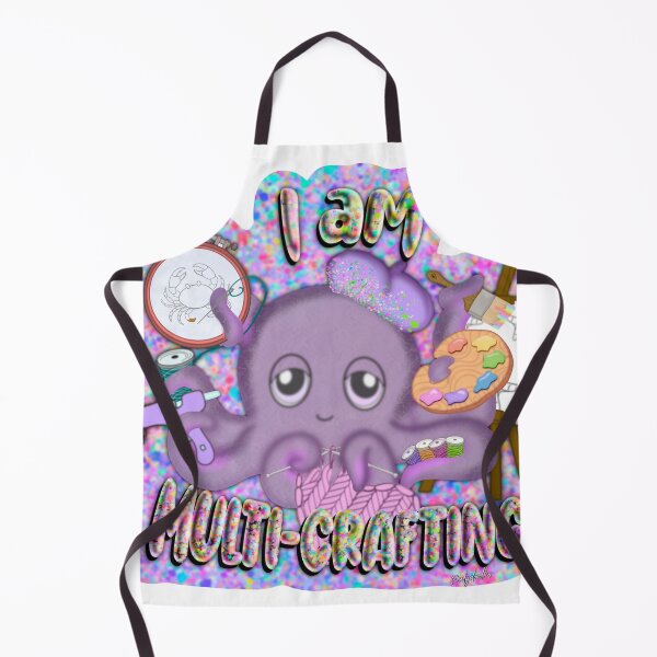 Item preview, Cute Octopus Multi Crafting Artist Design designed and sold by ALGDoodles.