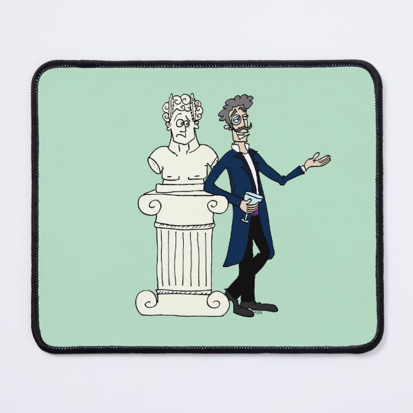 Item preview, Pretentious Book Club Vibes – Funny Intellectual Literature Meme Art designed and sold by MyxaART.