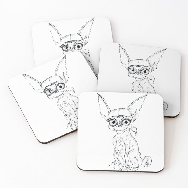 Item preview, Cute Big Eyed Horror Creature designed and sold by AsIceAndDesire.