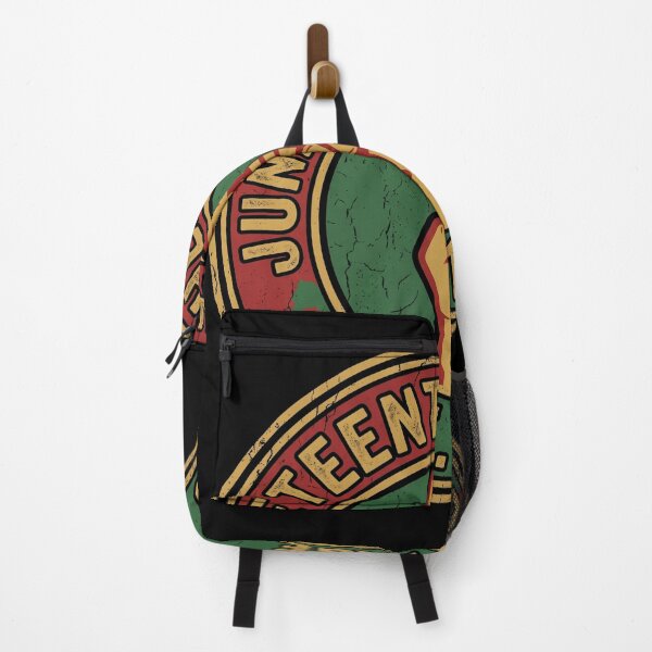 Item preview, Vintage Juneteenth Heritage 1865 Torch Badge designed and sold by TeNovaStudio ⭐⭐⭐⭐⭐.