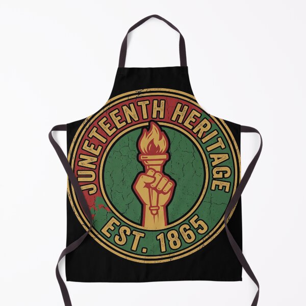 Item preview, Vintage Juneteenth Heritage 1865 Torch Badge designed and sold by TeNovaStudio.