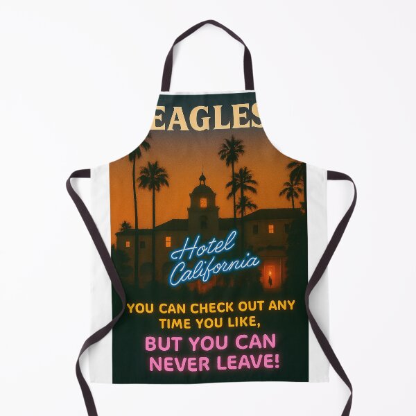 Item preview, Californian Rock Poster - Mythic Hotel at Sunset designed and sold by AnimeShin.