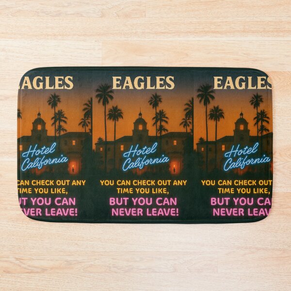 Item preview, Californian Rock Poster - Mythic Hotel at Sunset designed and sold by AnimeShin.