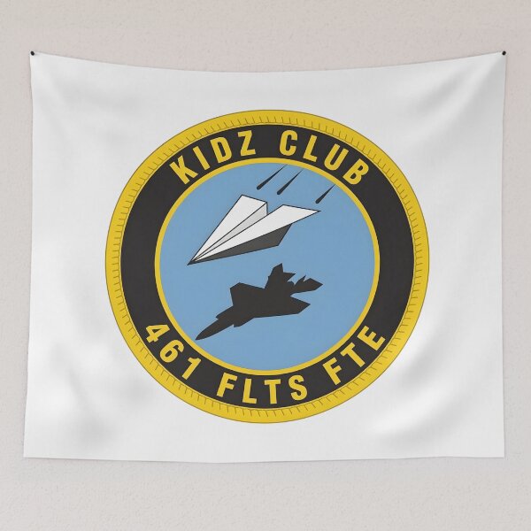 Item preview, 461st Flight Test Squadron "Kidz Club" FTE Patch designed and sold by CharlieDesings.