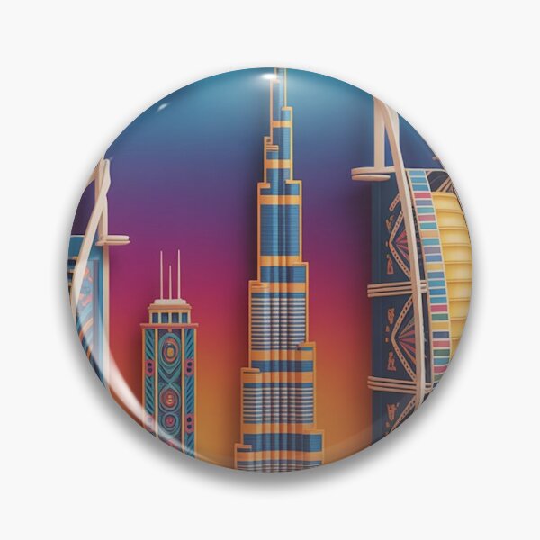 Item preview, DUBAI SKYLINE designed and sold by likbatonboot.