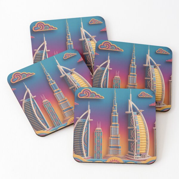 Item preview, DUBAI SKYLINE designed and sold by likbatonboot.