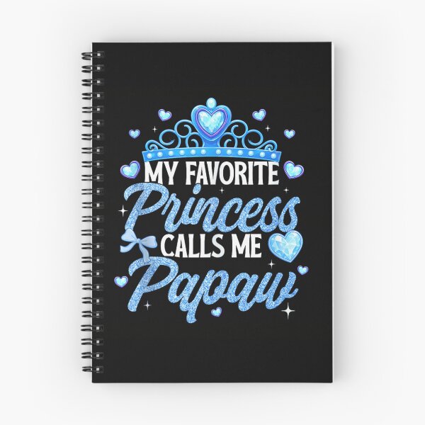 Item preview, My Favorite Princess Calls Me Papaw Blue Glitter Tiara Father Gift designed and sold by LittleNhutton.