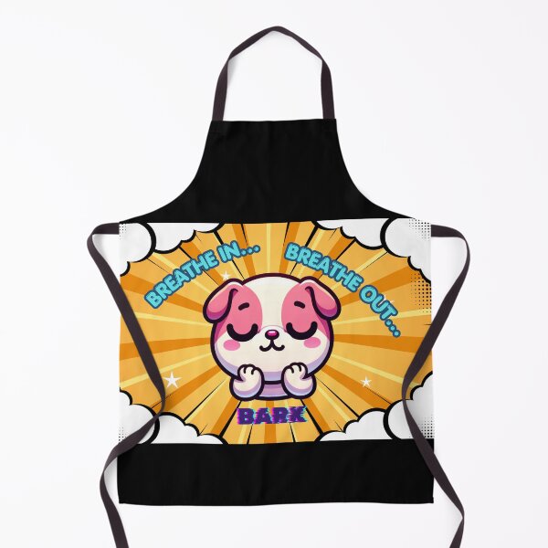 Item preview, Breathe In… Breathe Out… Bark — Calm Pink Bulldog Emote designed and sold by Feliciano3.