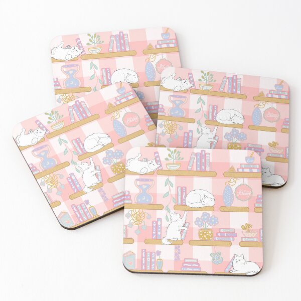 Item preview, Cats in the Cozy Library designed and sold by TammieAnnCreative.