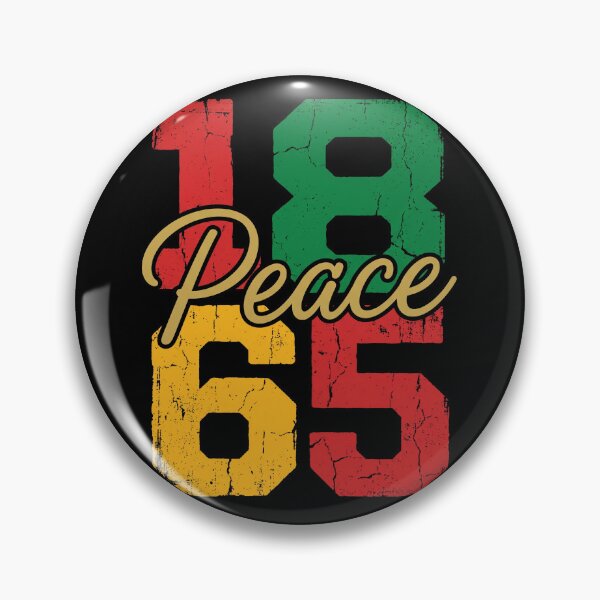 Item preview, Distressed 1865 Peace Pan African Juneteenth designed and sold by TeNovaStudio.