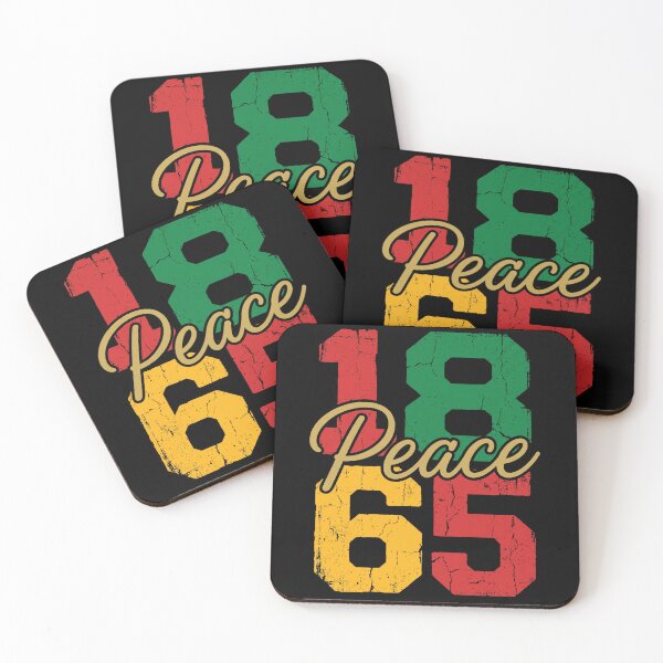 Item preview, Distressed 1865 Peace Pan African Juneteenth designed and sold by TeNovaStudio.