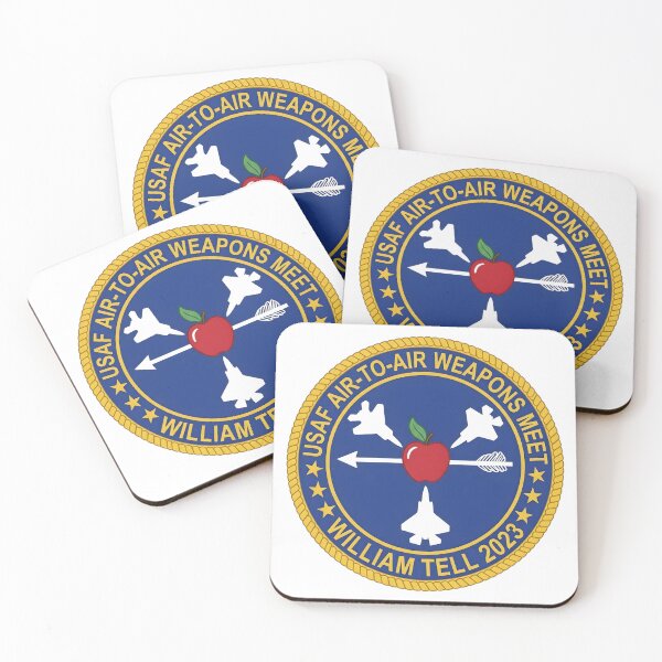 Item preview, USAF Air-to-Air Weapons Meet "William Tell 2023" Emblem designed and sold by CharlieDesings.