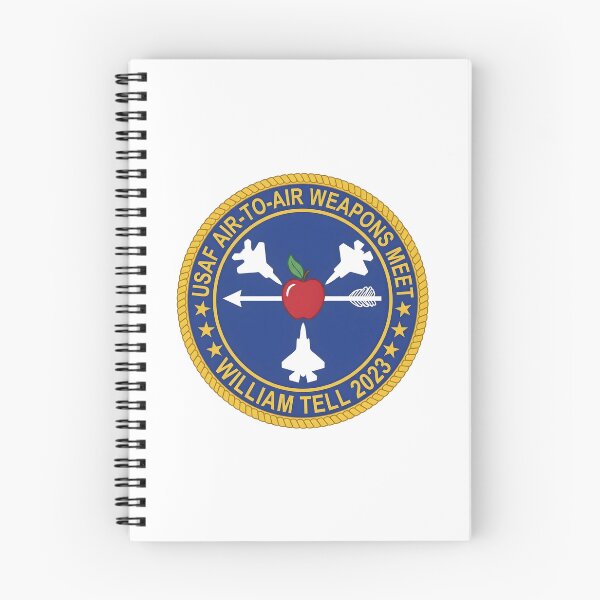 Item preview, USAF Air-to-Air Weapons Meet "William Tell 2023" Emblem designed and sold by CharlieDesings.