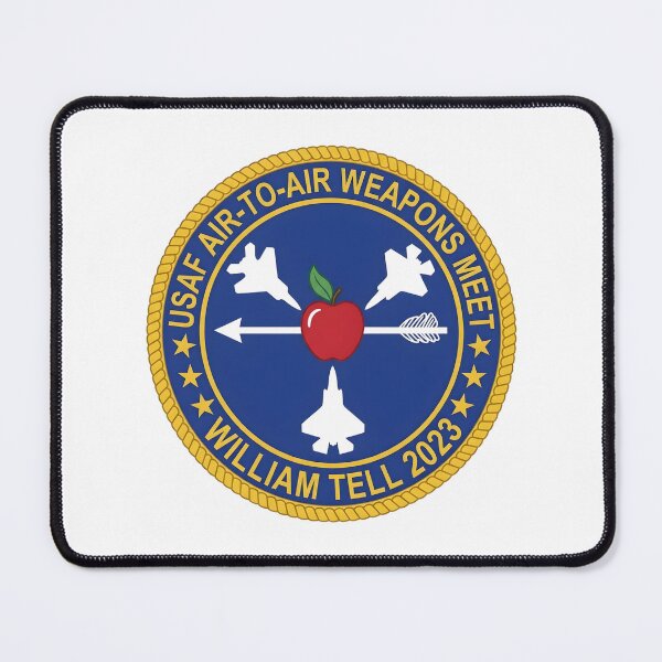 Item preview, USAF Air-to-Air Weapons Meet "William Tell 2023" Emblem designed and sold by CharlieDesings.