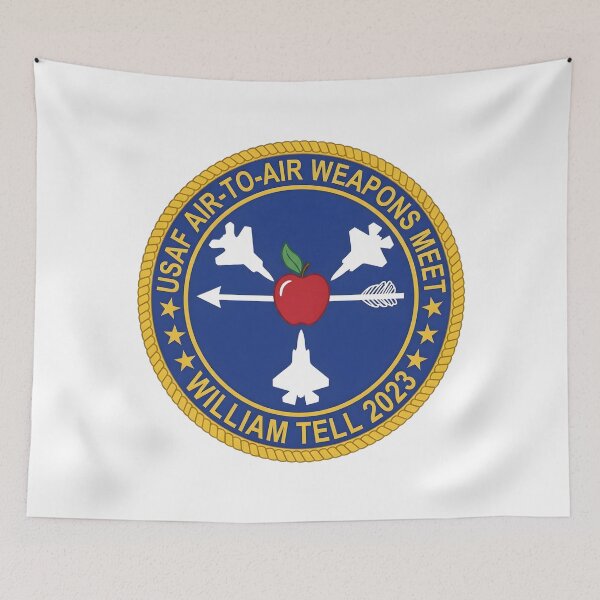 Item preview, USAF Air-to-Air Weapons Meet "William Tell 2023" Emblem designed and sold by CharlieDesings.