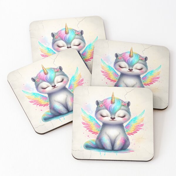 Item preview, Unicorn Otter, Ai Generated Art designed and sold by ACC .