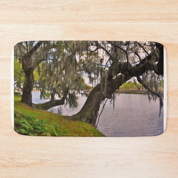 Item preview, Two Oak Trees Hanging Out By The River designed and sold by LisaWootenPhoto.