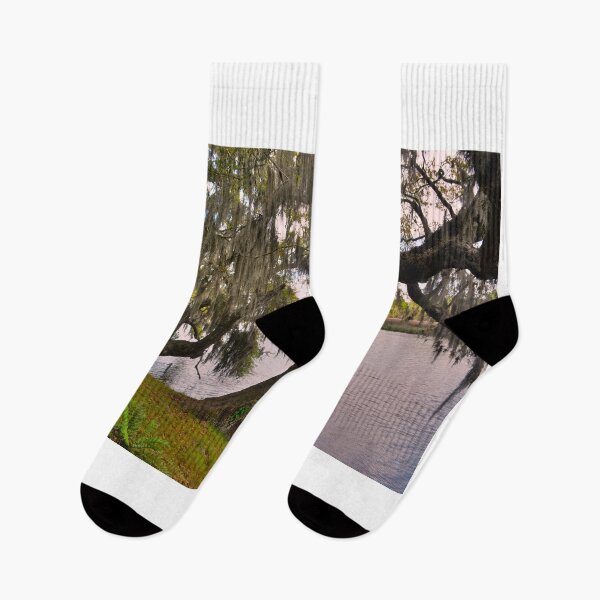Item preview, Two Oak Trees Hanging Out By The River designed and sold by LisaWootenPhoto.