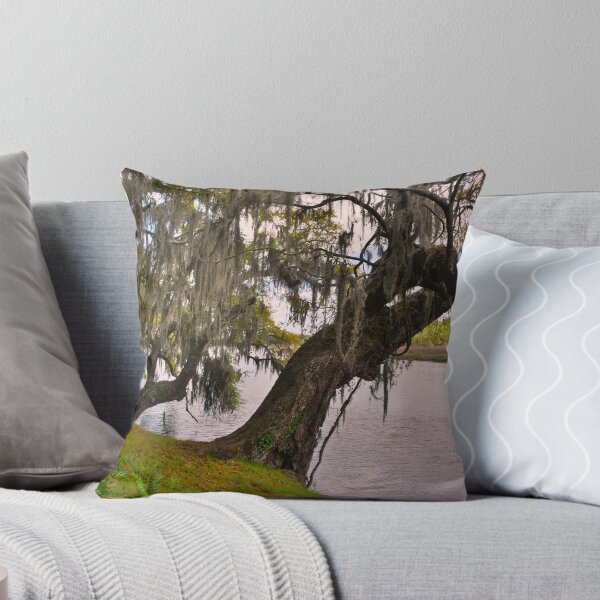 Item preview, Two Oak Trees Hanging Out By The River designed and sold by LisaWootenPhoto.