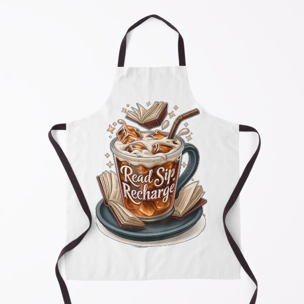 Item preview, Read Sip Recharge Iced Coffee And Books designed and sold by Marcikart.