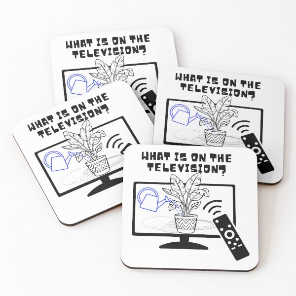 Item preview, What is on the television? designed and sold by PlantSholic.