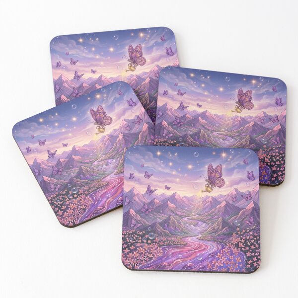 Item preview, Violet Sunset Meadow Enchanted designed and sold by Azurart2.