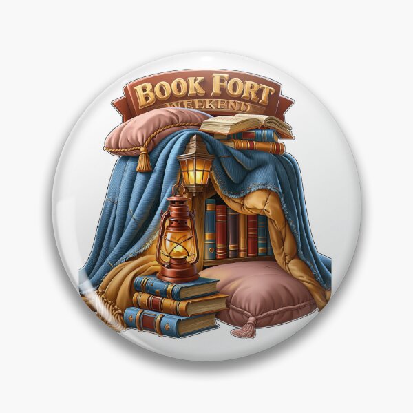 Item preview, Book Fort Weekend Cozy Reading Aesthetic designed and sold by Marcikart.