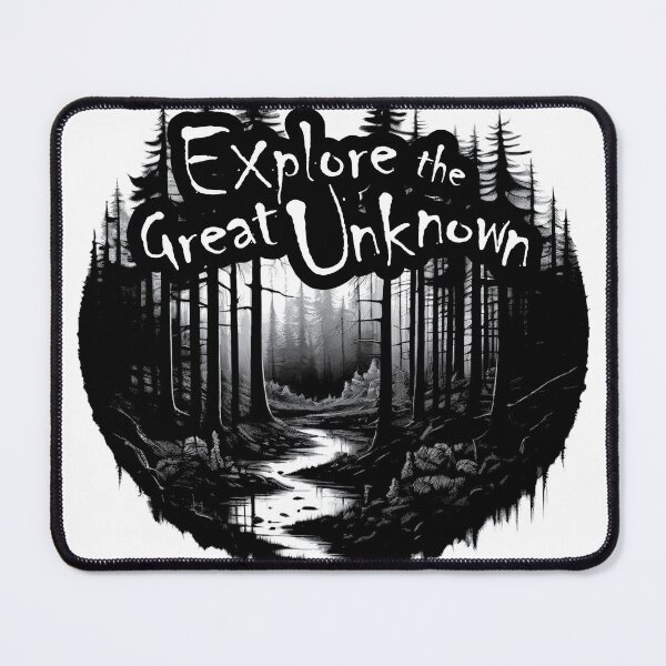 Item preview, Explore The Great Unknown Forest Emblem Art designed and sold by Osmose-Studio ⭐⭐⭐⭐⭐.