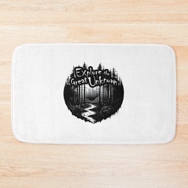 Item preview, Explore The Great Unknown Forest Emblem Art designed and sold by Osmose-Studio.
