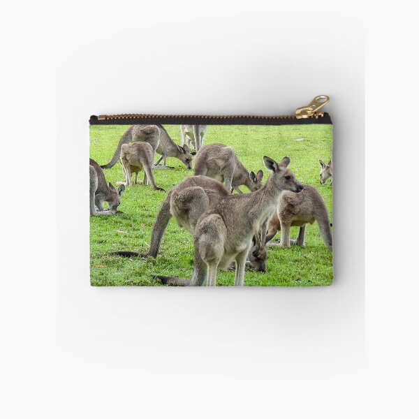 Item preview, Mob of Eastern Grey Kangaroos - Australia | Iconic Wildlife & Nature Landscape Art designed and sold by Ross.A.Campbell.