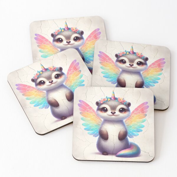 Item preview, Unicorn Otter, Ai Generated Art designed and sold by ACC .