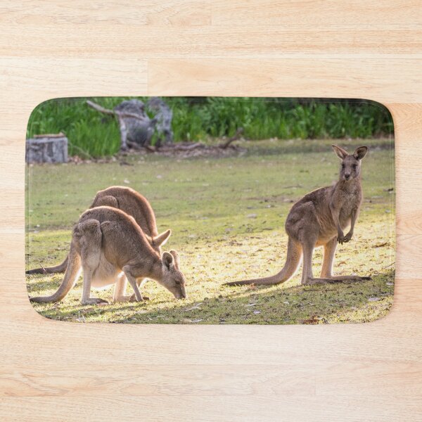 Item preview, Mob of Eastern Grey Kangaroos - Australia | Iconic Wildlife & Nature Landscape Art designed and sold by Ross.A.Campbell.