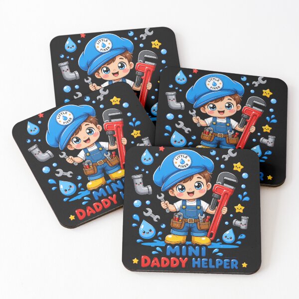 Item preview, Little Daddy helper plumber boy | Toddler plumbing design designed and sold by HiPatti.