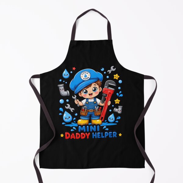 Item preview, Little Daddy helper plumber boy | Toddler plumbing design designed and sold by HiPatti.