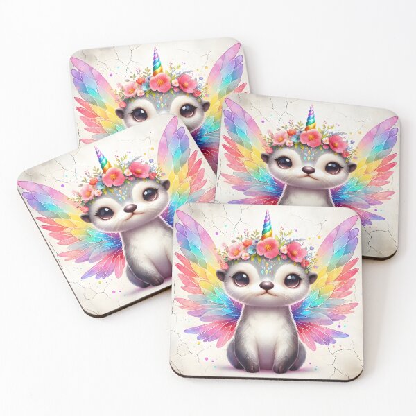 Item preview, Unicorn Otter, Ai Generated Art designed and sold by ACC .