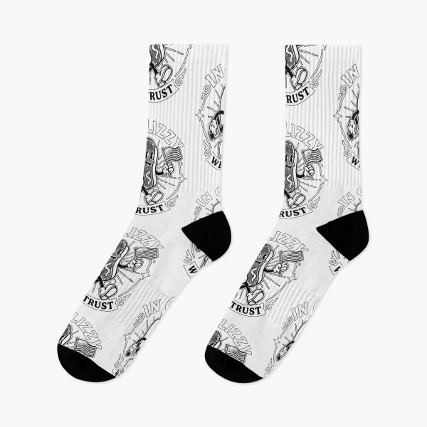 Item preview, In Glizzy We Trust Funny Hot Dog American Flag Retro Cartoon  designed and sold by graphixpolash.