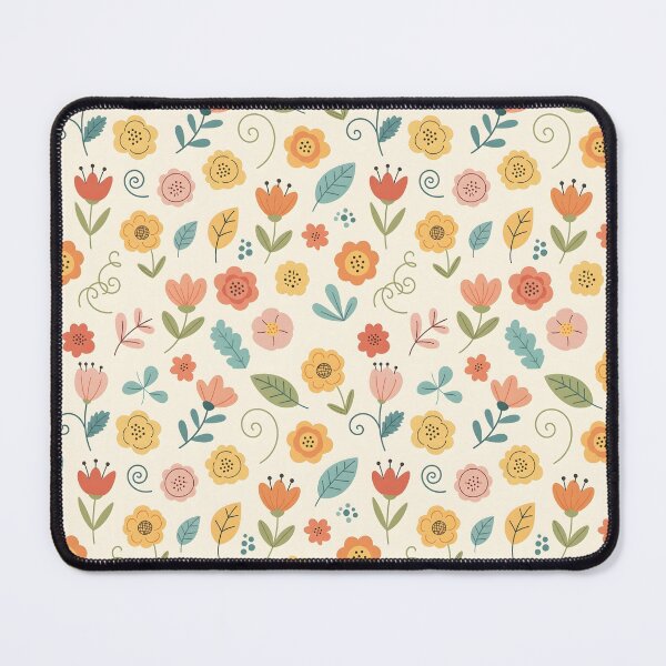 Item preview, Whimsical Pastel Warm Floral Pattern designed and sold by VelloomStore.