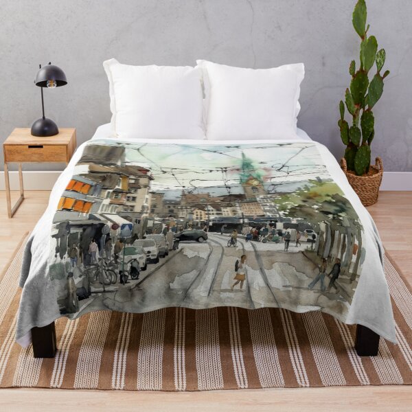 Item preview, Zurich Tram Lines & Spire designed and sold by caracatita75.