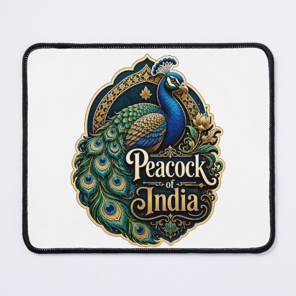 Item preview, Peacock of India Ornamental Heritage Design designed and sold by ArtsyExplorer.