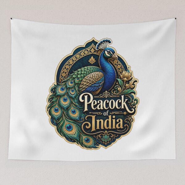 Item preview, Peacock of India Ornamental Heritage Design designed and sold by ArtsyExplorer.