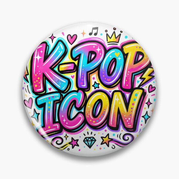Item preview, K-Pop Icon Cute Aesthetic Music Graphic Design designed and sold by Olhapro.