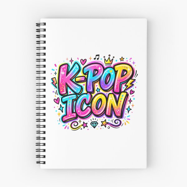 Item preview, K-Pop Icon Cute Aesthetic Music Graphic Design designed and sold by Olhapro.