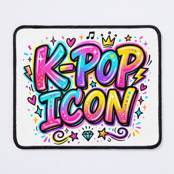 Item preview, K-Pop Icon Cute Aesthetic Music Graphic Design designed and sold by Olhapro.