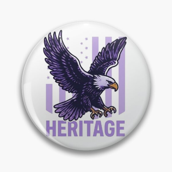 Item preview, Copy of Copy of Purple USA Patriotic Eagle Graphic Design (Alternatively: Patriotic American Eagle in Purple) designed and sold by Ahmedsyde.