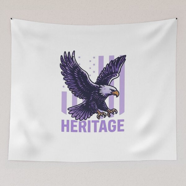 Item preview, Copy of Copy of Purple USA Patriotic Eagle Graphic Design (Alternatively: Patriotic American Eagle in Purple) designed and sold by Ahmedsyde.